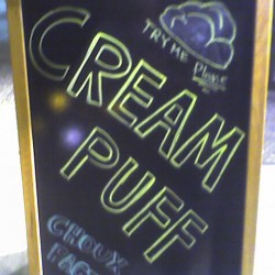 Cream Puff  says 