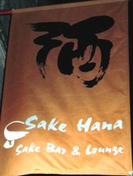 Sake Hana Bar and Lounge Sign