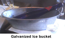 Galvanized Ice Bucket