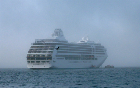 Mariner off the shore of Russia