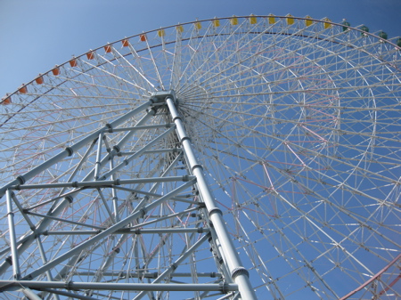 Osaka Ferris Wheel at the Dock