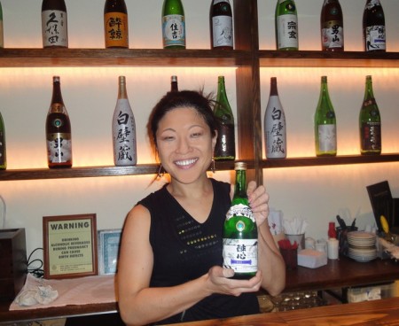 Kiyoe-san Introduces Sake at Kanoyama